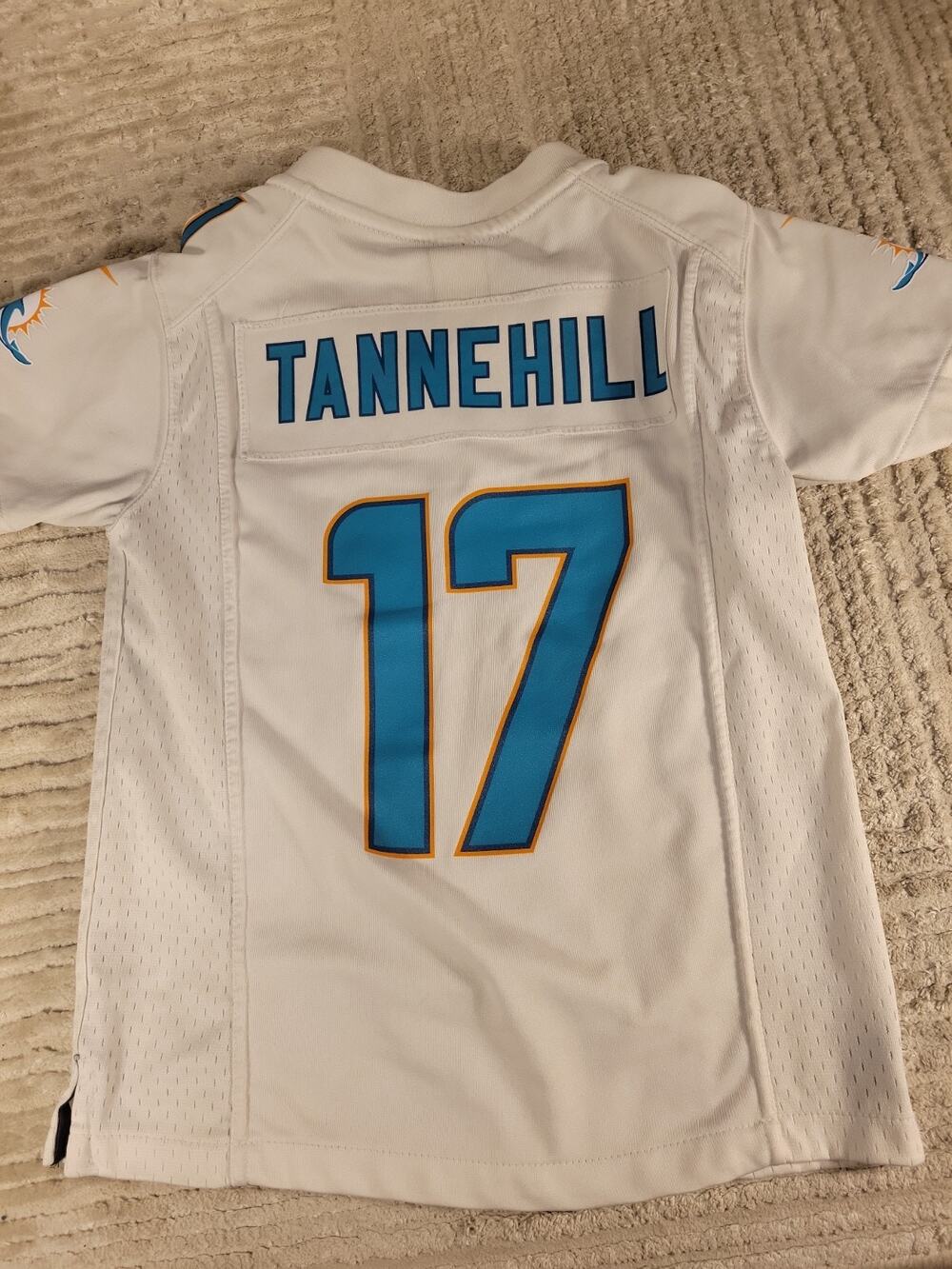Nike Ryan Tannehill Miami Dolphins Football Jersey Youth Small 8 Boys Kids Child